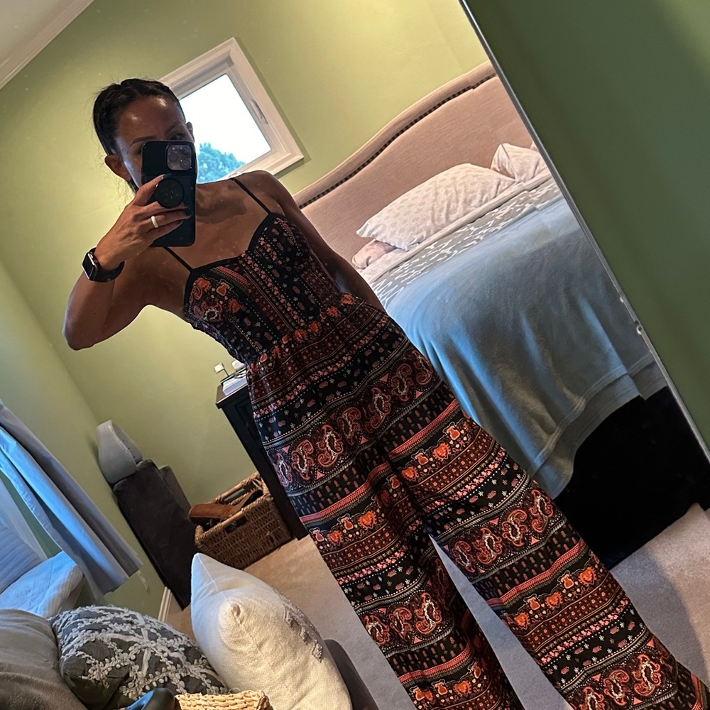 Band of Gypsies - Boho wide leg romper/jumpsuit